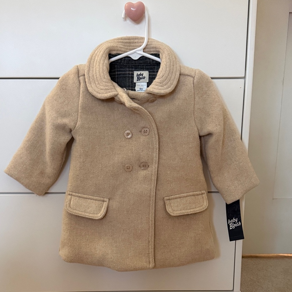Baby B’gosh Tan Pea Coat